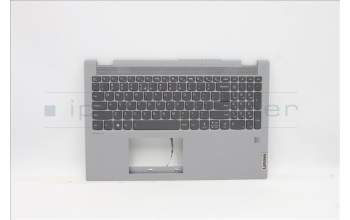 Lenovo 5CB1B96202 C-Abdeckung mit Tastatur, Englisch (US, Euro), Platingrau, Hintergrundbeleuchtung, Fingerabdruck