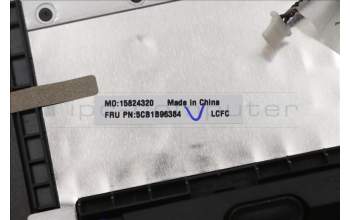 Lenovo 5CB1B96384 Tastatur inkl. Topcase ASM_FRA/ENG L82KA BK