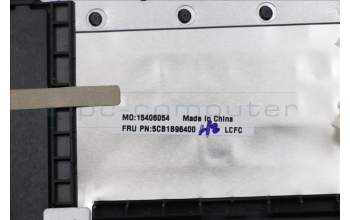 Lenovo 5CB1B96400 Tastatur inkl. Topcase schweiz L82KA BK