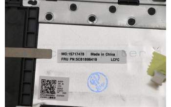 Lenovo 5CB1B96419 Tastatur inkl. Topcase ASM_HIN L82KA IG