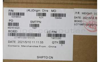 Lenovo 5CB1B96424 Tastatur inkl. Topcase ASM_KOR L82KA IG