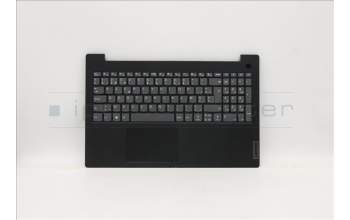 Lenovo 5CB1B96450 C-Cover with keyboard, Belgian, Black