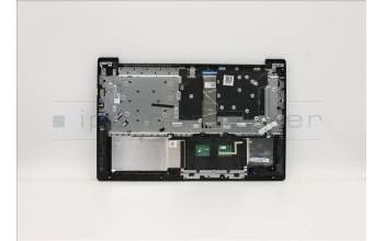 Lenovo 5CB1B96450 C-Cover with keyboard, Belgian, Black