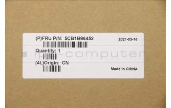 Lenovo 5CB1B96452 Tastatur inkl. Topcase ASM_EURO ENG L82KBBKDIS