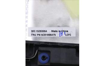 Lenovo 5CB1B96475 Tastatur inkl. Topcase ASM_TUR L82KB BK DIS