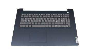 5CB1B96561 Original Lenovo Tastatur inkl. Topcase DE (deutsch) grau/blau