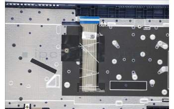 Lenovo 5CB1B96563 C-Cover with keyboard,Nordic,Fingerprint