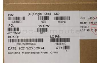 Lenovo 5CB1B96572 Tastatur inkl. Topcase ASM_UK L82H9 FP A/BUMA