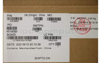 Lenovo 5CB1B96597 Tastatur inkl. Topcase ASM_SLV L82H9 FP A/GDIS