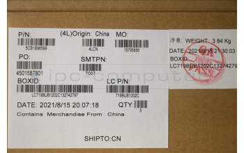 Lenovo 5CB1B96599 Tastatur inkl. Topcase schweiz L82H9 FP A/GDIS