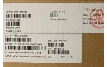 Lenovo 5CB1B96609 Tastatur inkl. Topcase ASM_BEL L82H9 FP A/GDIS