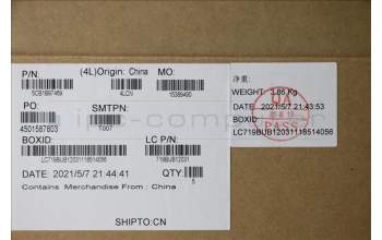 Lenovo 5CB1B97469 Tastatur inkl. Topcase ASM_GRE L82H9 FP A/GUMA