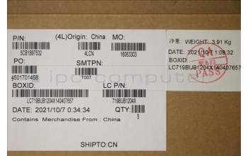 Lenovo 5CB1B97532 Tastatur inkl. Topcase deutsch L82H9 NFPA/BUMA