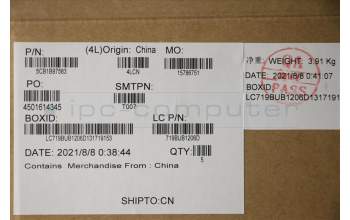 Lenovo 5CB1B97583 Tastatur inkl. Topcase ASM_UKR L82H9 NFPA/GDIS