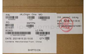 Lenovo 5CB1B97603 Tastatur inkl. Topcase ASM_THAI L82H9NFPA/GUMA