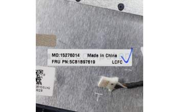 Lenovo 5CB1B97619 Tastatur inkl. Topcase ASM_CZE/SLKL82H7ABFPBLD