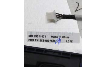 Lenovo 5CB1B97635 C-Cover with keyboard,Nordic,Abyss Blue,Backlight,Fingerprint