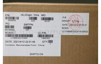 Lenovo 5CB1B97635 Tastatur inkl. Topcase ASM_NORDIC L82H7ABFPBLD