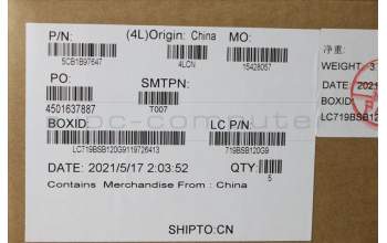 Lenovo 5CB1B97647 Tastatur inkl. Topcase ASM_ENG L82H7 AB FPNBLD