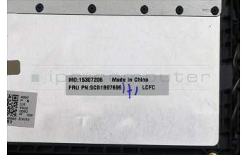 Lenovo 5CB1B97696 Tastatur inkl. Topcase ASM_KOR L82H7 AB NFPBLD