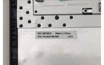Lenovo 5CB1B97697 Tastatur inkl. Topcase ASM_LA SPAL82H7ABNFPBLD