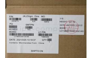 Lenovo 5CB1B97710 Tastatur inkl. Topcase ASM_ENG L82H7 ABNFPNBLD