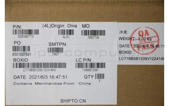 Lenovo 5CB1B97770 Tastatur inkl. Topcase ASM_TC L82H7 AB NFPNBLD