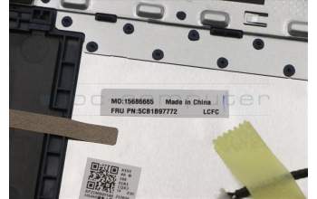 Lenovo 5CB1B97772 Tastatur inkl. Topcase ASM_FRA L82H7 ABNFPNBLD