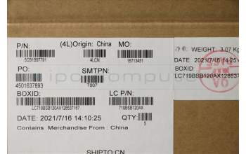 Lenovo 5CB1B97791 Tastatur inkl. Topcase ASM_ARA L82H7 AG FP BLD