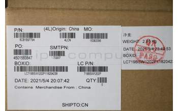 Lenovo 5CB1B97794 Tastatur inkl. Topcase ASM_BUL L82H7 AG FP BLD