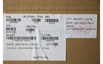 Lenovo 5CB1B97808 Tastatur inkl. Topcase ASM_JPN L82H7 AG FP BLD