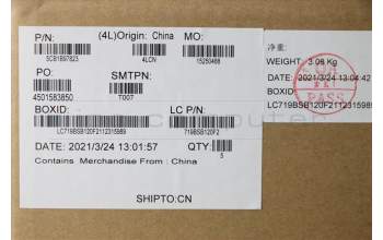 Lenovo 5CB1B97823 Tastatur inkl. Topcase ASM_ENG L82H7 AG FPNBLD