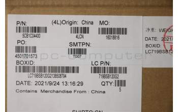 Lenovo 5CB1C04400 Tastatur inkl. TopcaseASM_EUROENGL82H7AGNFPBLD