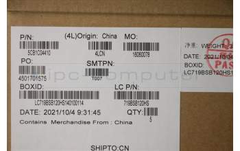 Lenovo 5CB1C04410 Tastatur inkl. Topcase ASM_ITA L82H7 AG NFPBLD