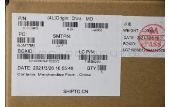 Lenovo 5CB1C04416 Tastatur inkl. Topcase ASM_RUS L82H7 AG NFPBLD