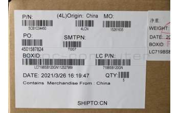 Lenovo 5CB1C04450 Tastatur inkl. TopcaseASM_EUROENGL82H7AGNFPNBLD