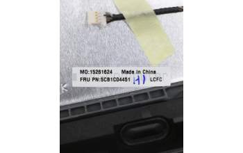 Lenovo 5CB1C04451 Tastatur inkl. TopcaseASM_CZE/SLKL82H7AGNFPNBLD
