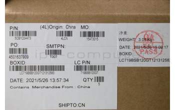 Lenovo 5CB1C04473 Tastatur inkl. Topcase ASM_UKR L82H7 AGNFPNBLD