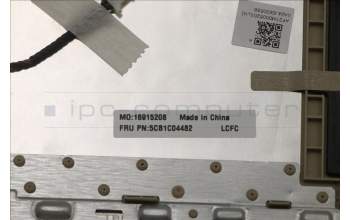 Lenovo 5CB1C04482 Tastatur inkl. Topcase ASM_FRA L82H7 SD FP BLD