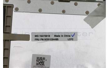 Lenovo 5CB1C04495 Tastatur inkl. Topcase ASM_NORDIC L82H7SDFPBLD