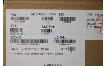 Lenovo 5CB1C04566 Tastatur inkl. Topcase ASM_TUR L82H7 SD NFPBLD