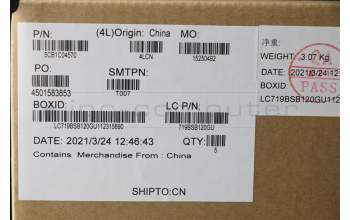 Lenovo 5CB1C04570 Tastatur inkl. Topcase ASM_ENG L82H7 SDNFPNBLD