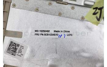 Lenovo 5CB1C04570 Tastatur inkl. Topcase ASM_ENG L82H7 SDNFPNBLD