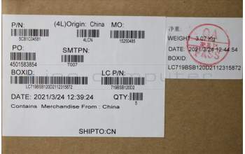 Lenovo 5CB1C04581 Tastatur inkl. Topcase ASM_RUS L82H7 SDNFPNBLD