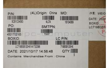 Lenovo 5CB1C04583 Tastatur inkl. Topcase deutsch L82H7 SDNFPNBLD