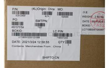 Lenovo 5CB1C04587 Tastatur inkl. Topcase ASM_HBW L82H7 SDNFPNBLD