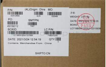 Lenovo 5CB1C04593 Tastatur inkl. Topcase schweiz L82H7 SDNFPNBLD