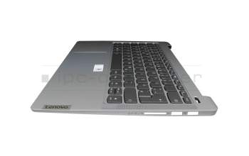 5CB1C04869 Original Lenovo Tastatur inkl. Topcase DE (deutsch) grau/silber mit Backlight