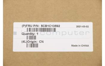 Lenovo 5CB1C13592 COVER Upper C82LM PL_SILD FP BLKB_US