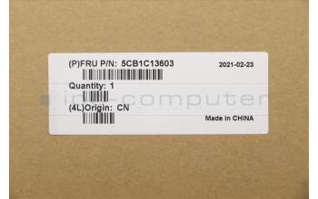 Lenovo 5CB1C13603 COVER Upper C82LM AL_SIL FP BLKB_SLVN